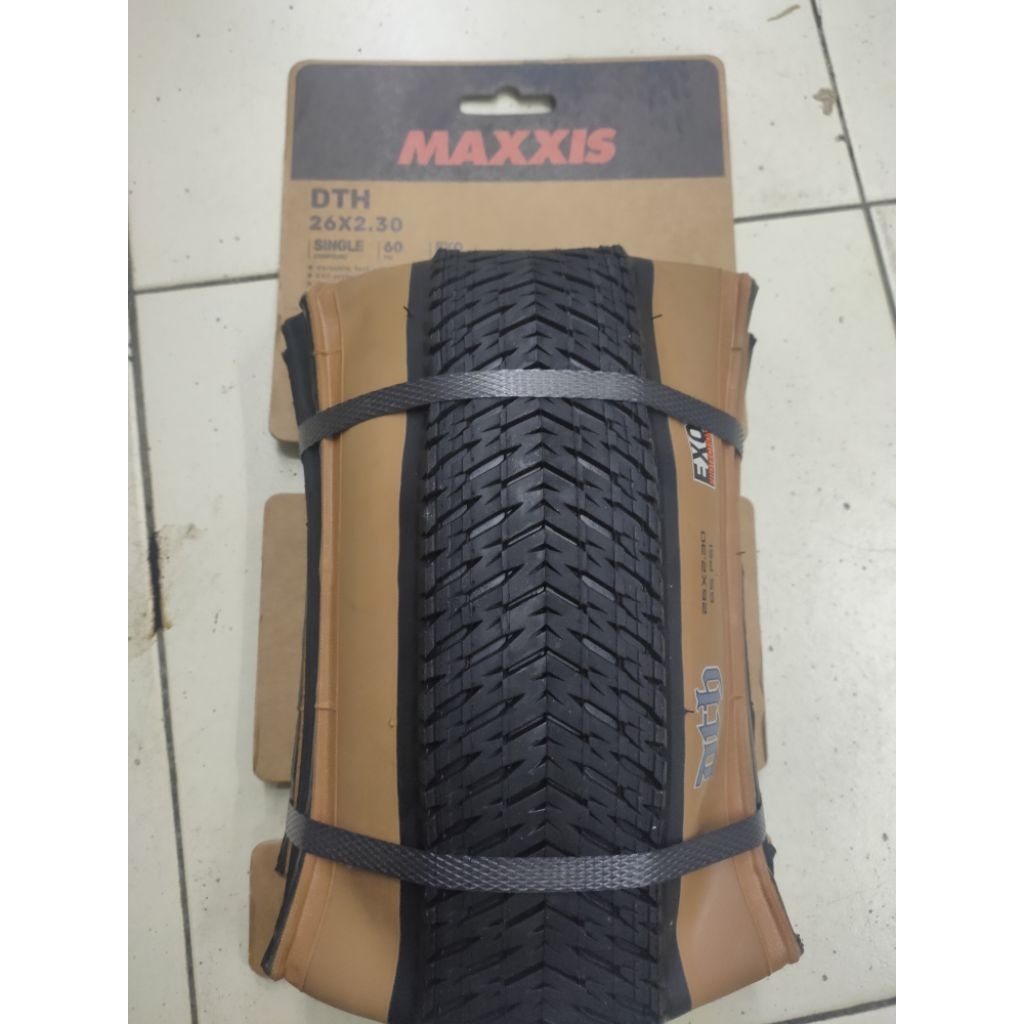 ban luar sepeda mtb 26 x 2.30 maxxis DTH skin wall