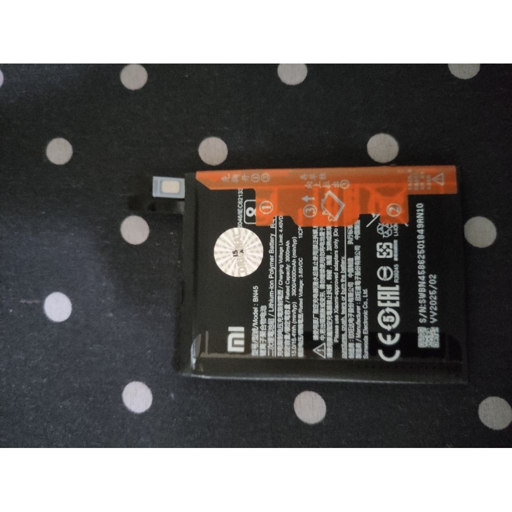 batre copotan redmi note 5 pro