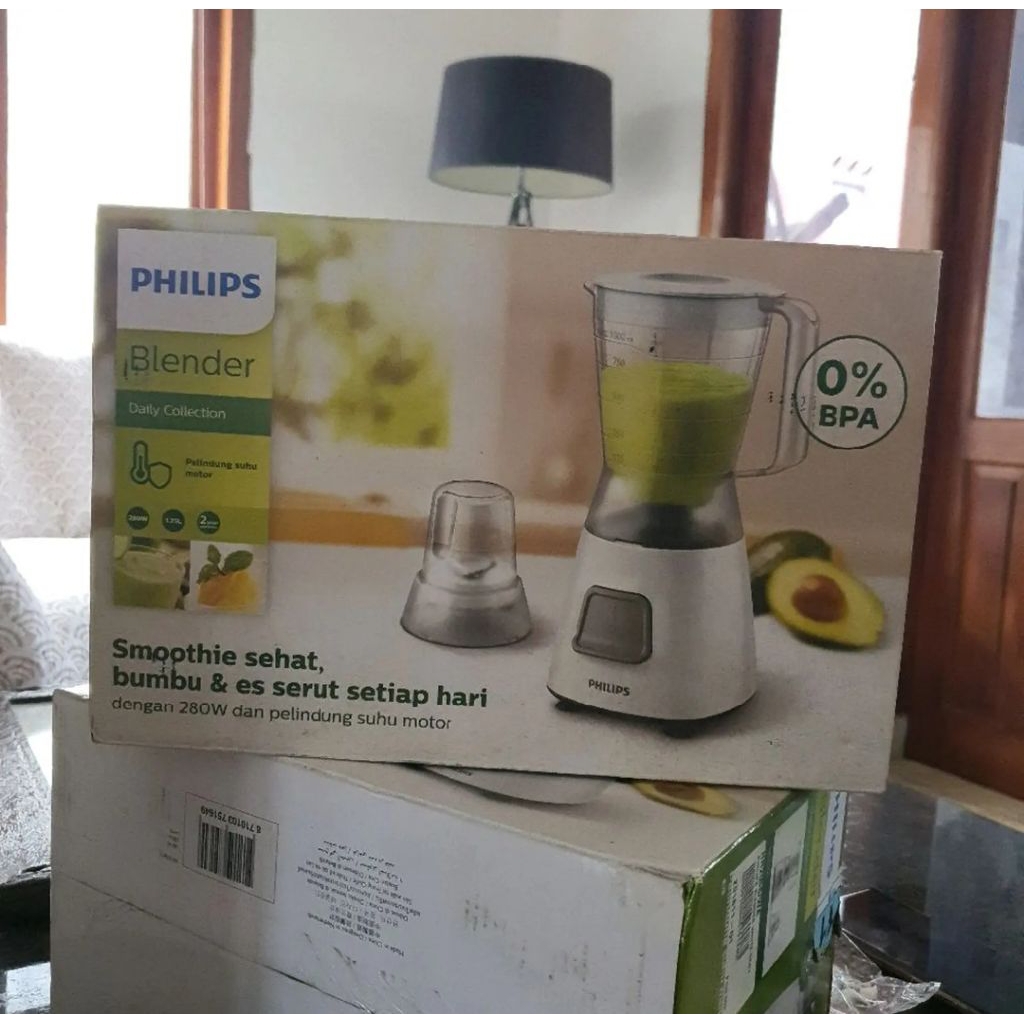 PHILIPS Blender 1.25 Liter HR 20256 ORIGINAL