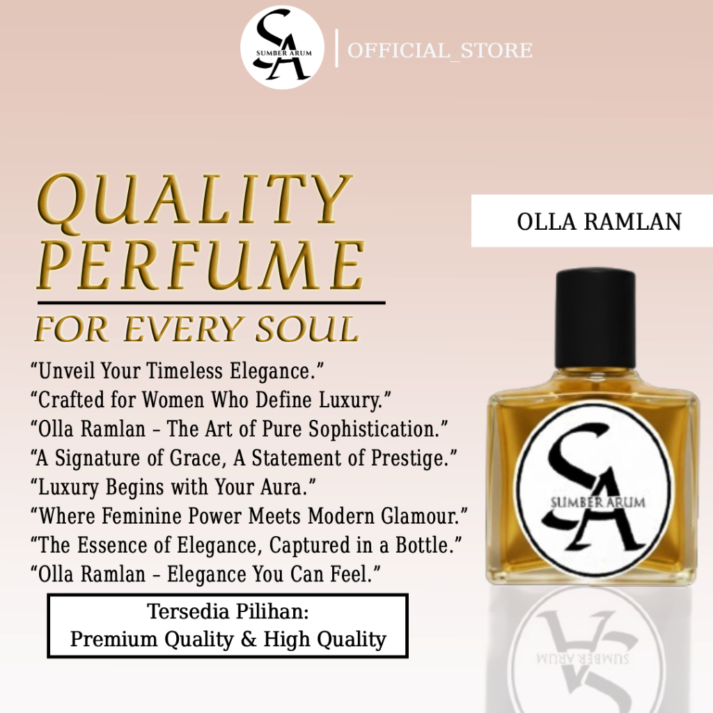 PARFUM OLLA RAMLAN THE WOMAN  | BY SUMBER ARUM