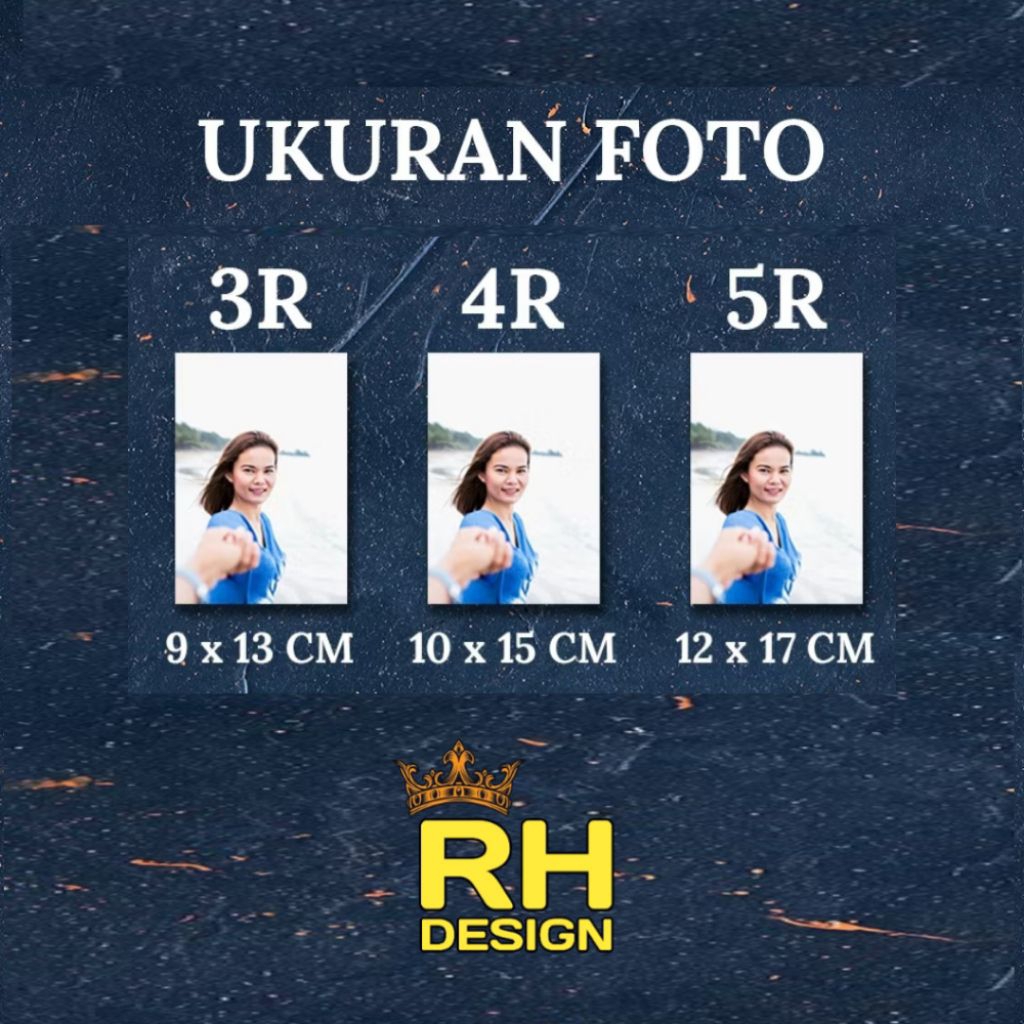 Cetak Foto 3R 4R 5R ( 2 pcs ) + Laminasi Glossy