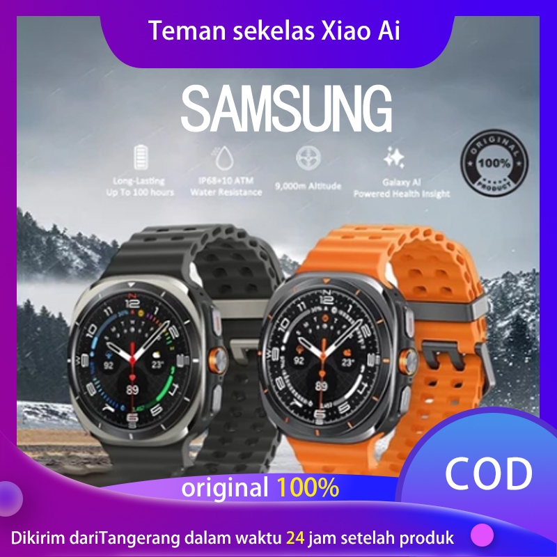 Samsung Galaxy Watch Ultra 47MM SmartWatch Jam Tangan Wanita Jam Tangan Pria Bluetooth Waterproof Wa