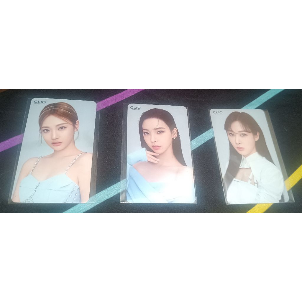 Photocard Aespa x CLIO