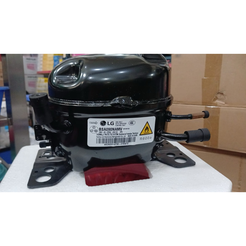 KOMPRESOR KULKAS INVERTER 1/4PK R600 BSA090NAMV COMPRESSOR KULKAS 1/4HP R600A