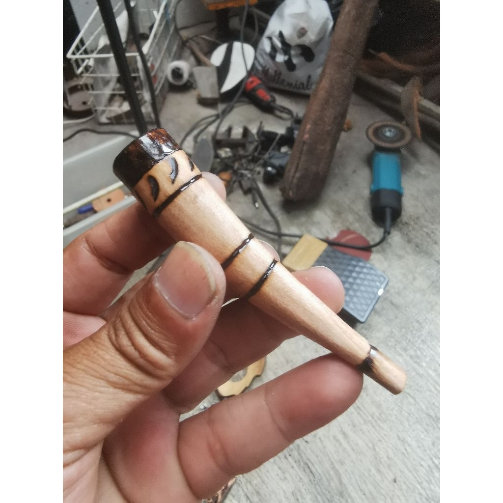 pipa once kayu kaboa asli sancang garut