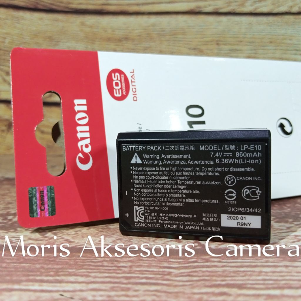 Battery camera canon eos 1100d 1300d LP-E10 batrai kamera canon 1200d 1400d LPE10 batre LP E10 1100d