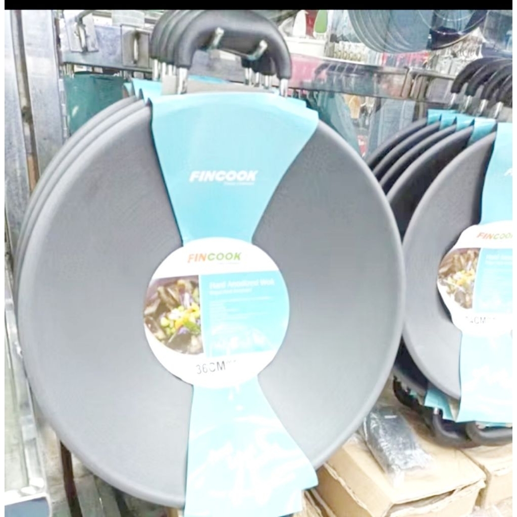 Wok anti lengket 40cm Fincook
