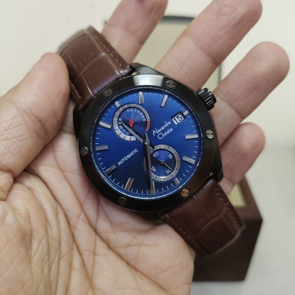 Alexandre Christie second Cowo tipe 3044MA Otomatis