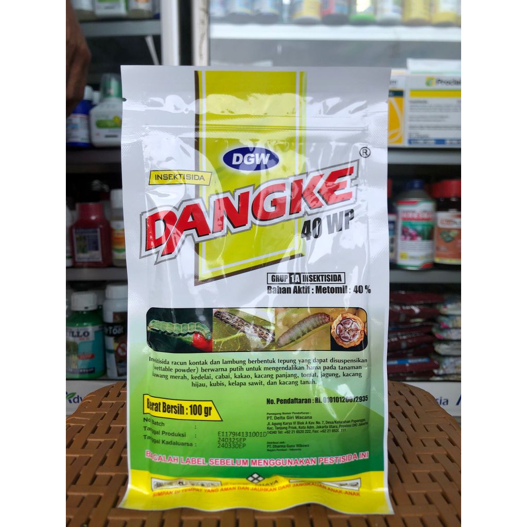 Dangke 40 Wp 100 Gram Insektisida Sistemik Metomil