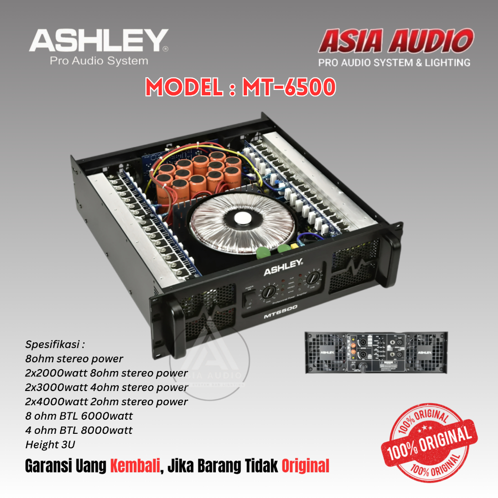POWER ASHLEY MT-6500 ORIGINAL