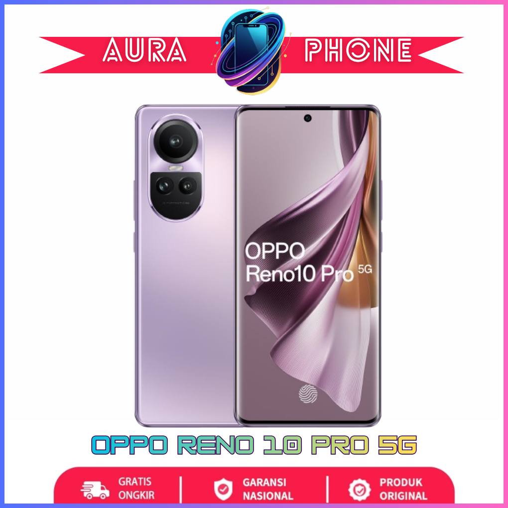 OPPO Reno 10 Pro+ 5G | Reno 10 Pro 5G 12/256GB ( +12GB Extended RAM ) Garansi Resmi Oppo