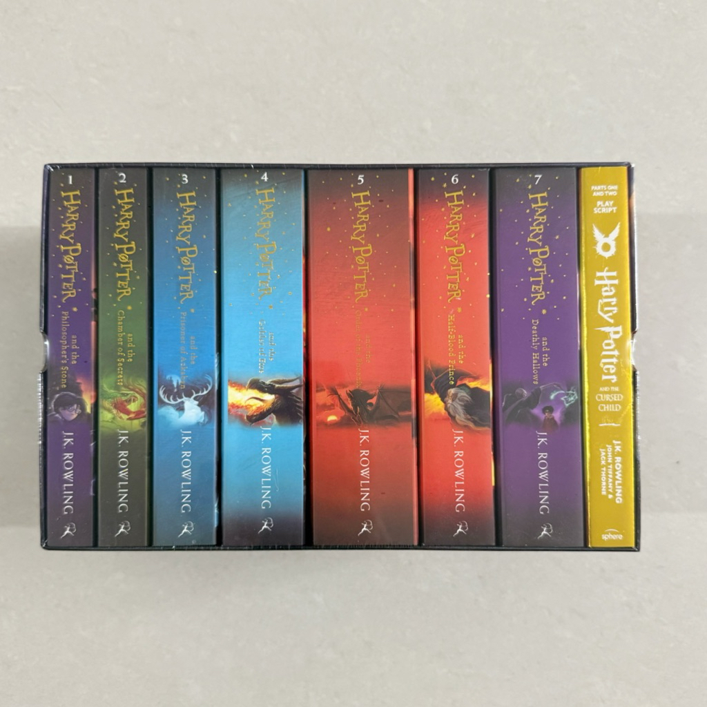 Harry Potter Aniversary Paket 8 Buku Novel Petualangan Edisi Spesial, Hard Cover edition, box set 8 