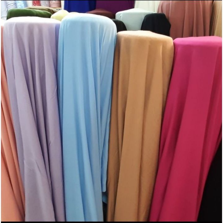 Eceran Meteran Kain Katun / Cotton Rayyon Twill Premium