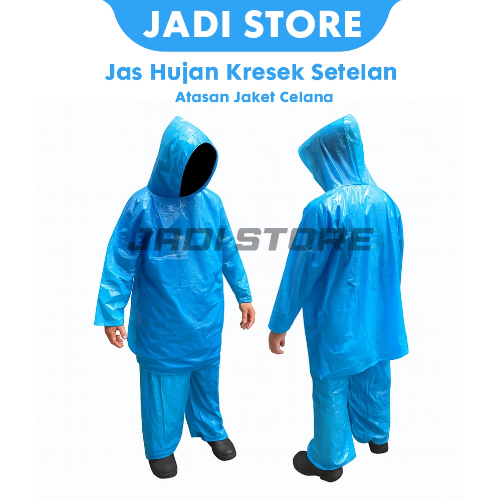 Jas Hujan Darurat Jas Hujan Celana Kresek Jas Hujan Setelan Kresek Jas Hujan Kresek Jas Kresek Jas H