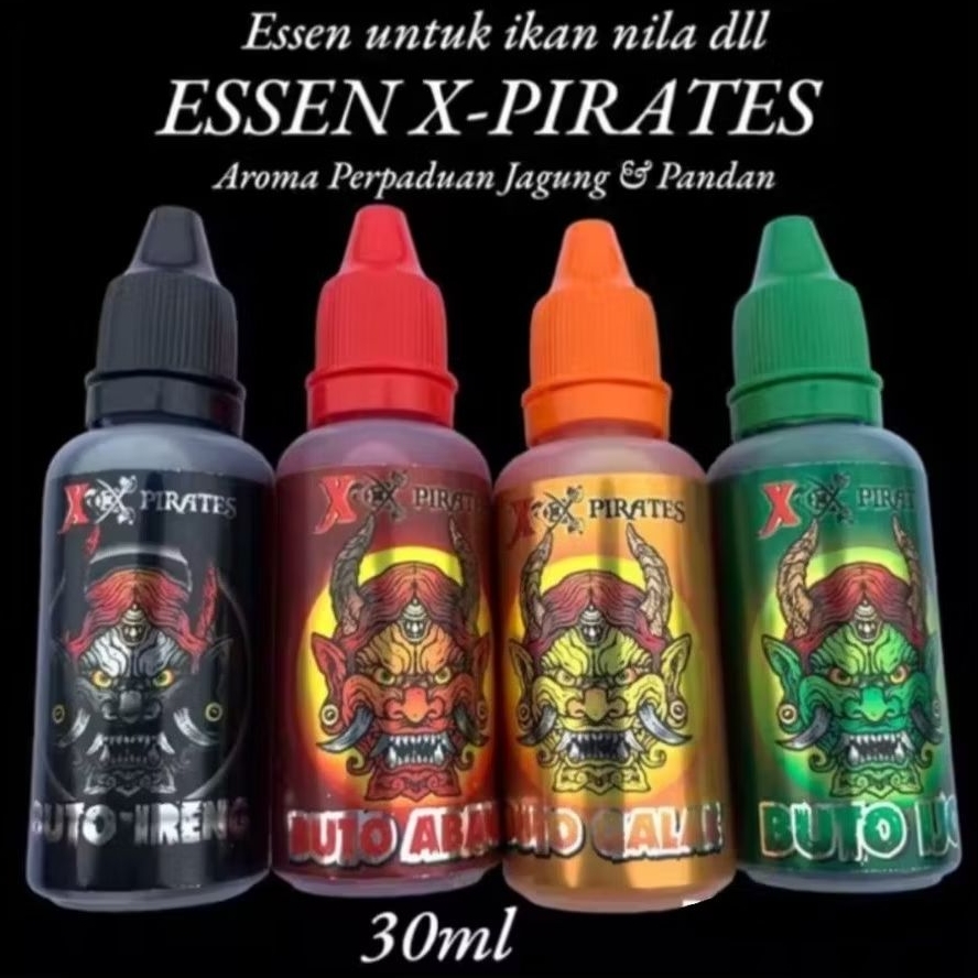 essen ikan jaer nila x-pirates / essen buto ijo