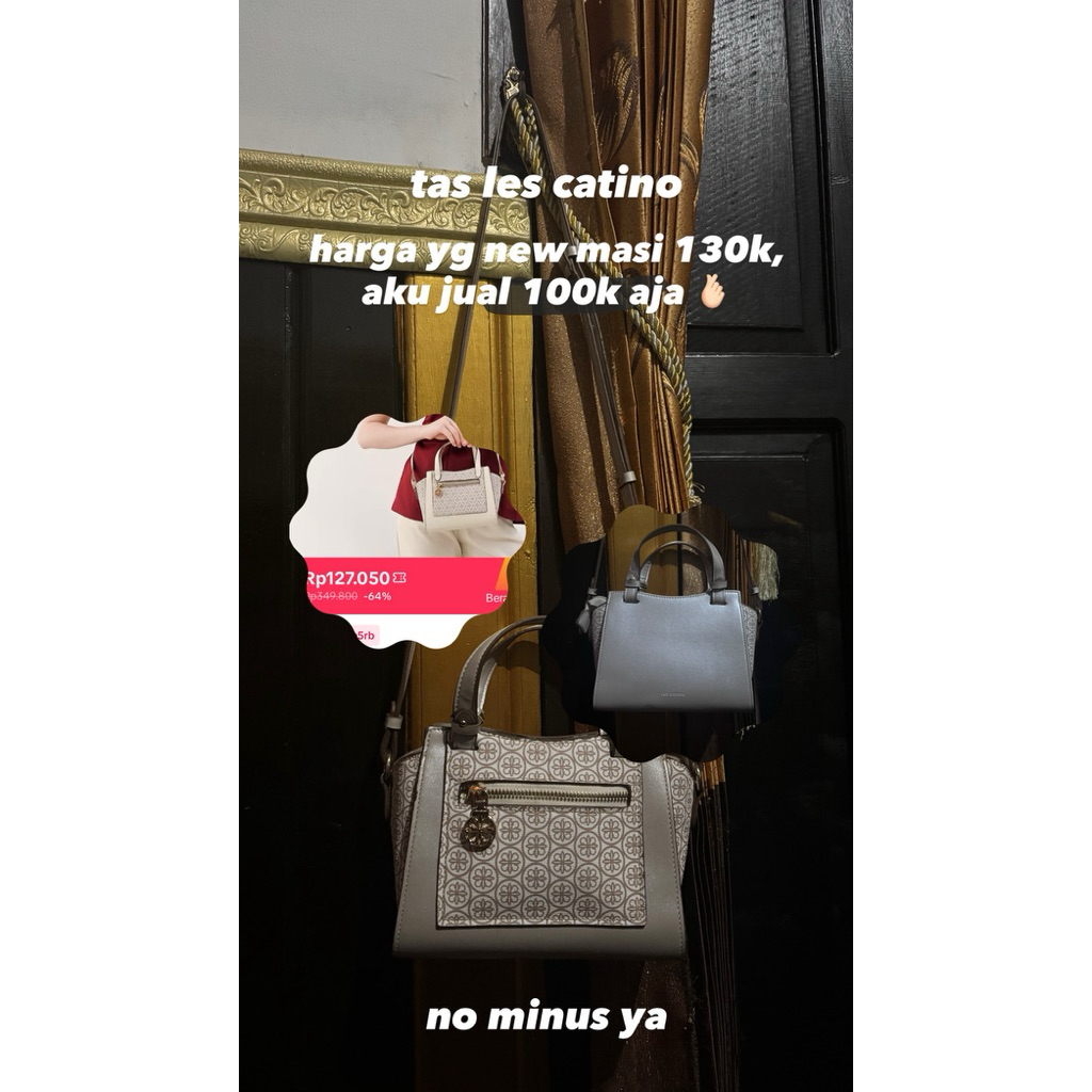 preloved tas les catino