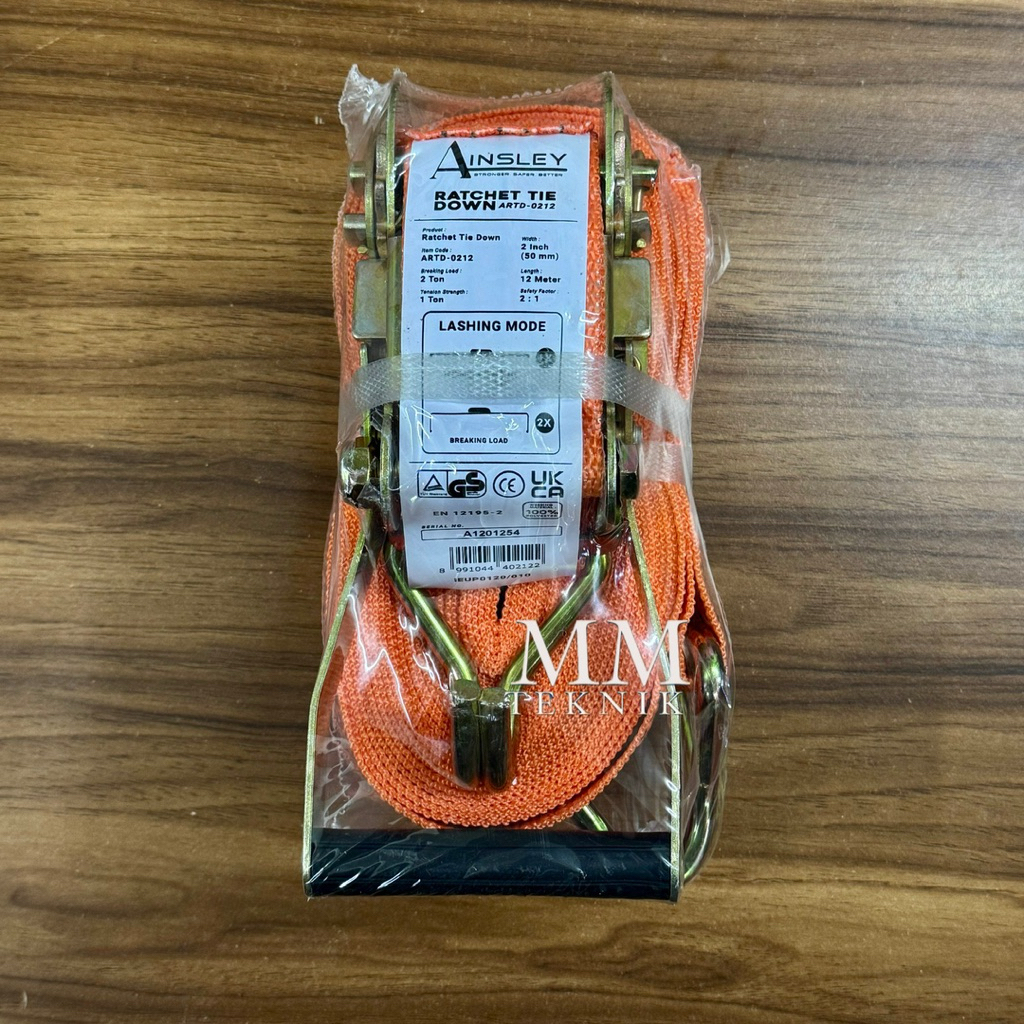 Ratchet Tie Down 2 Ton x 10 Meter dan 2 Ton x 12 Meter Tali Krek Tali Truk Valet