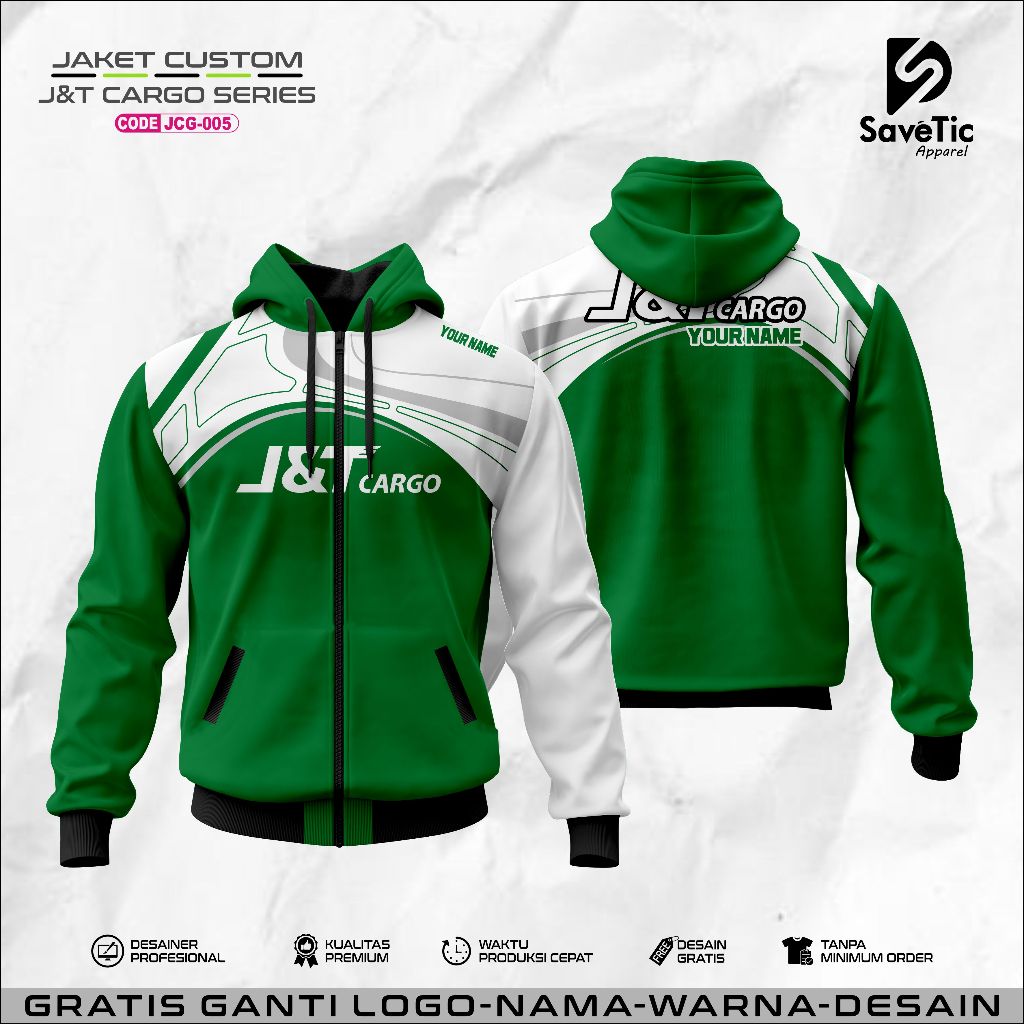 Jaket J&T Cargo Full Printing Sublim/Jaket J&T Cargo/jaket logistic jnt cargo/jaket custom jnt cargo