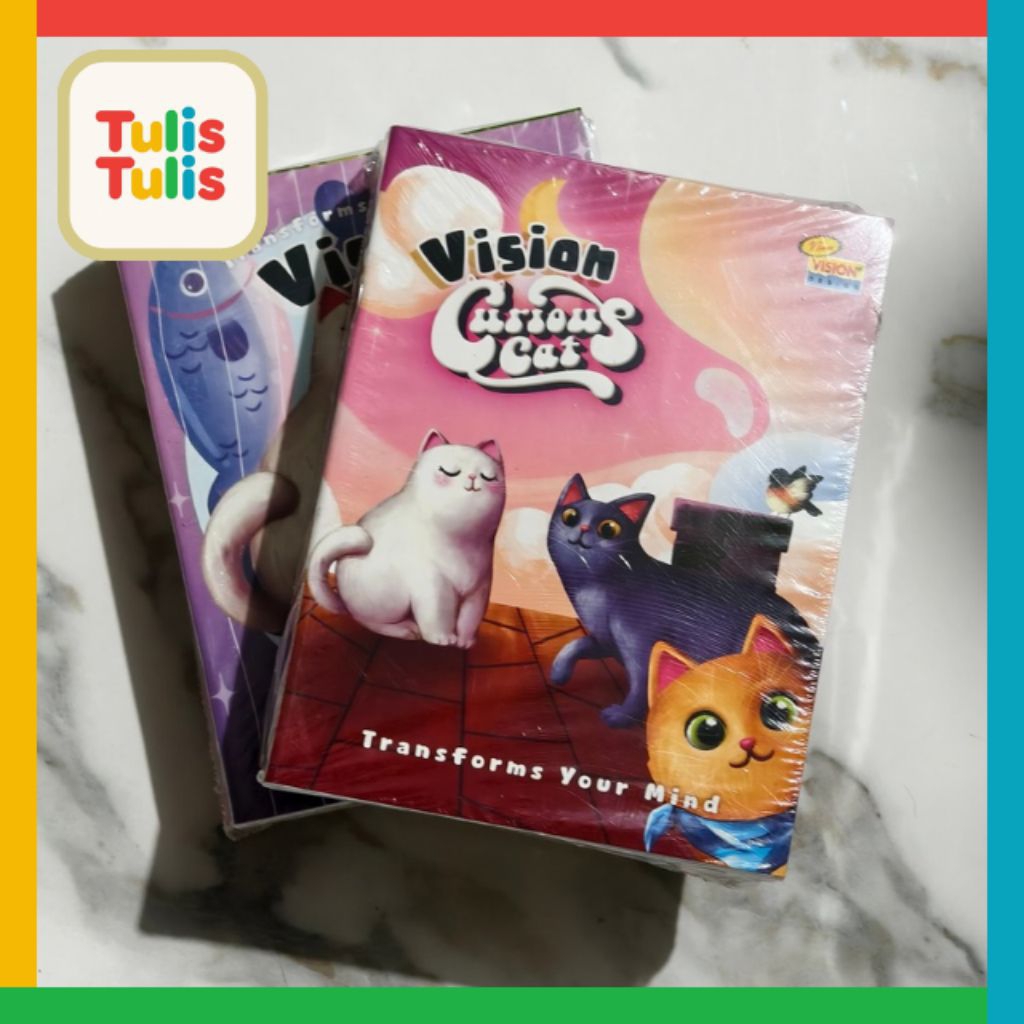 (1 Pak) Buku Tulis Vision 58 Lembar