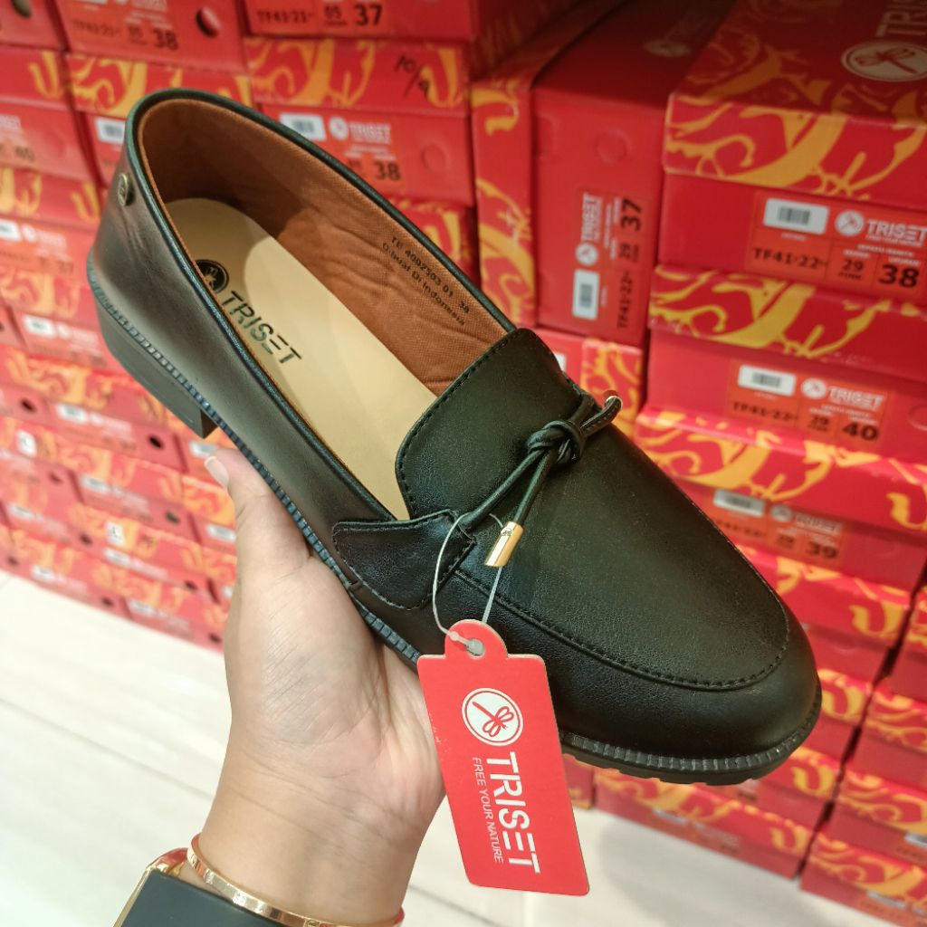 sepatu wanita loafer TRISET original