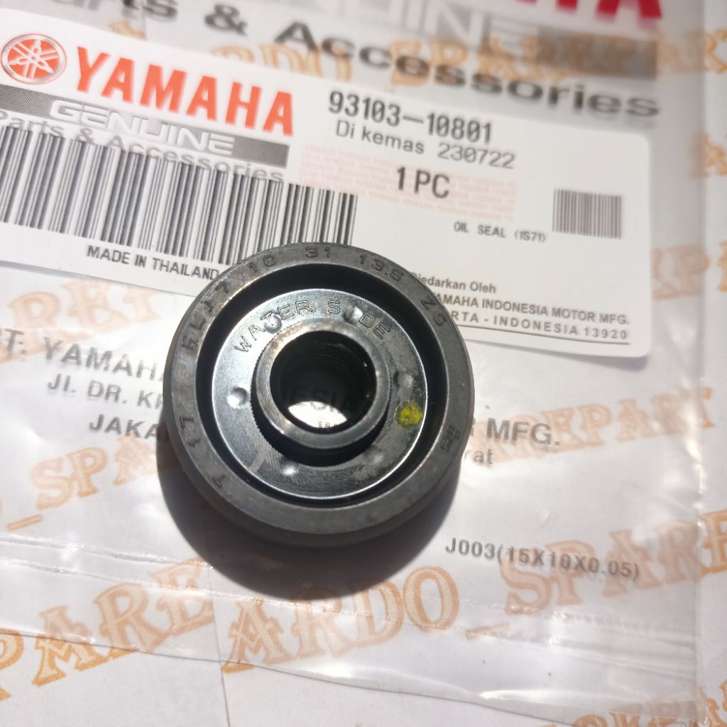 Seal Sil Pompa Air Water Pump Yamaha Vixion NVL NVA Jupiter MX R15 Xabre Ori Yamaha