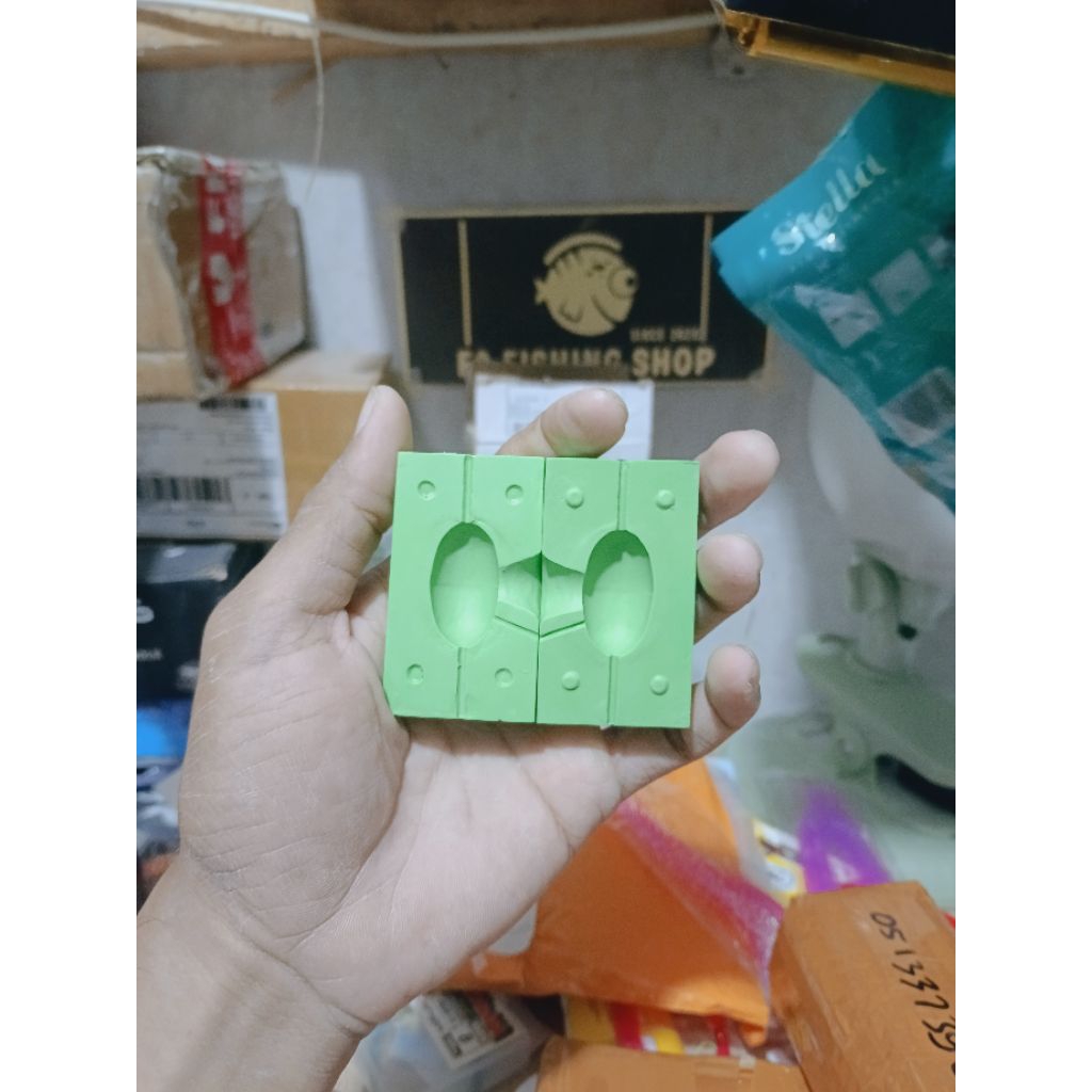 Molding Cetakan Timah Pancing + Panduan Pengecoran