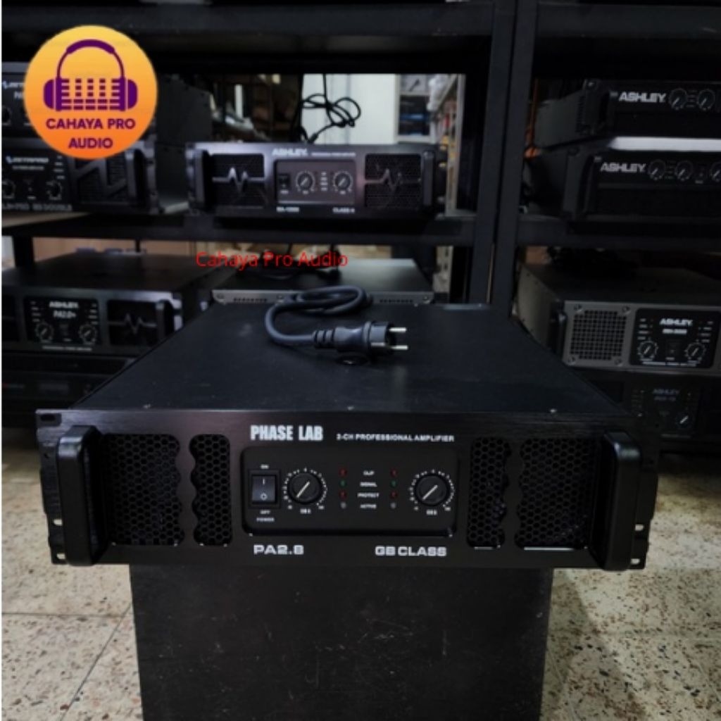 Power Amplifier PhaseLab PA 2.8 Phase Lab PA2.8 Class GB