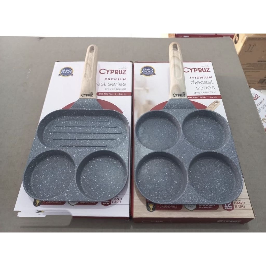 Cypruz egg pan granite diecast