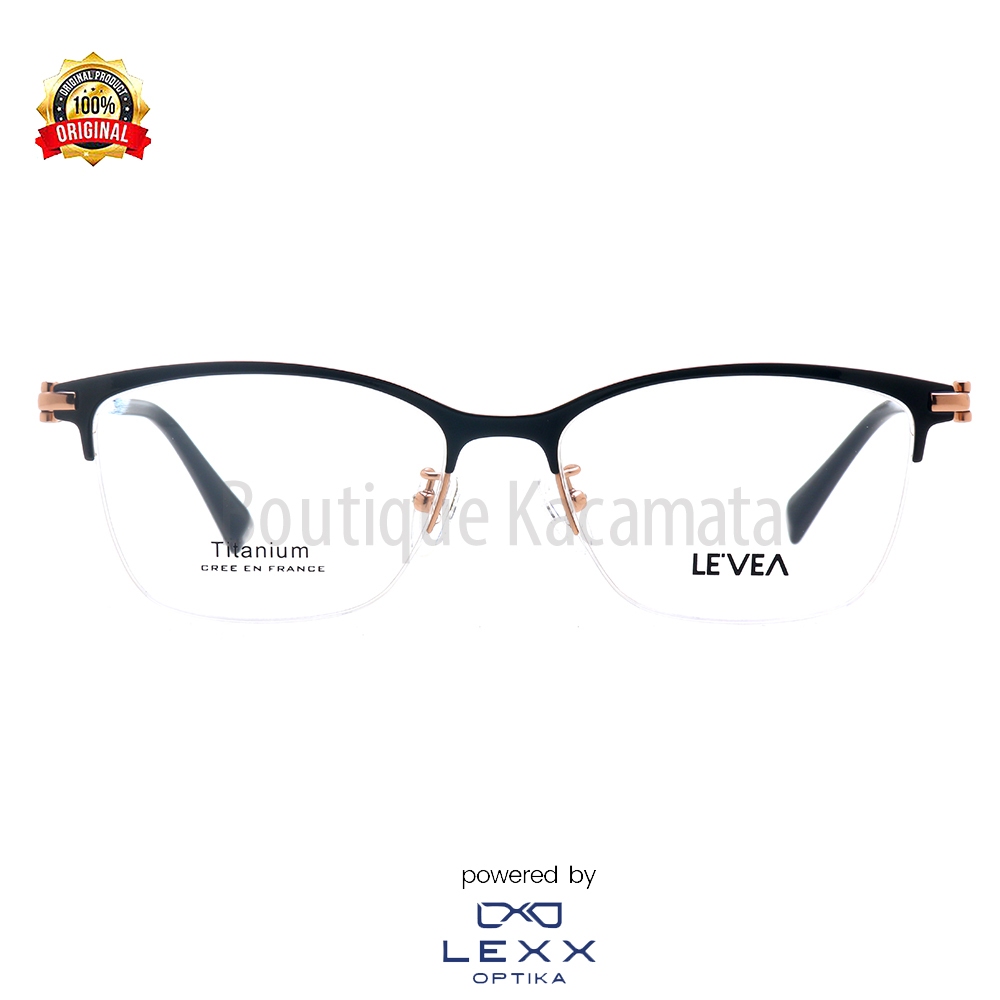 Frame Kacamata Levea Original LE1025 Titanium