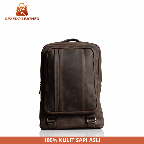 Tas Selempang Kulit Pria Reven Ammar Waistbag Branded Original Kulit Sapi Asli Premium