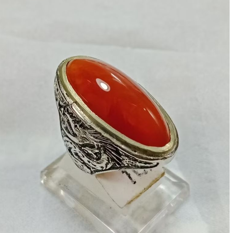 cincin batu pandan merah