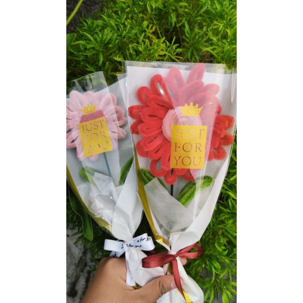 singgel bunga termurah bunga matahari bunga kawat bulu termurah tangan pertama grosir