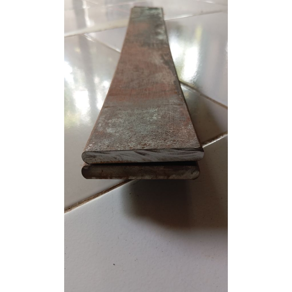 Bsi baja per daun bekas lebar 8 cm tebel 11 mm ukuran variasi