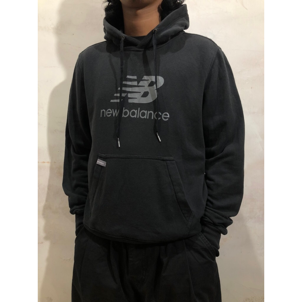 Nb Big Logo Black Hoodie