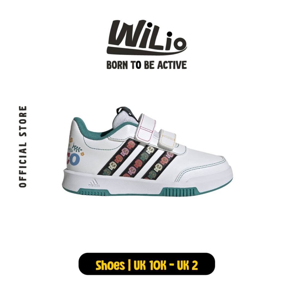 ADIDAS Disney Coco Tensaur Cf K JQ6174 - Sepatu Anak (Putih)