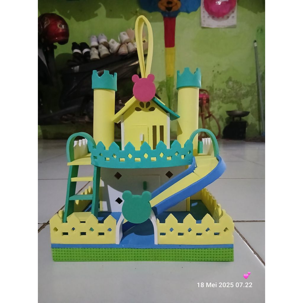 Rumah klomang tingkat + klomang 2