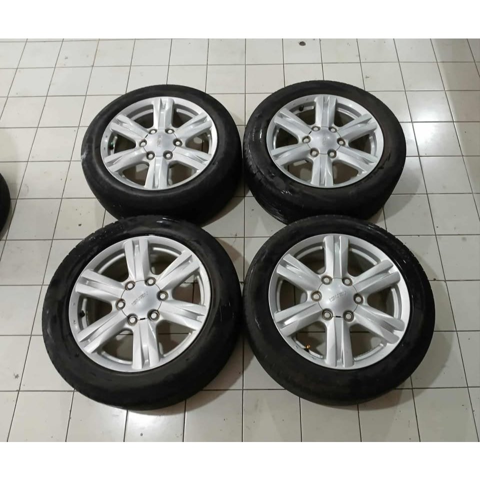 VELG MOBIL BEKAS COPOTAN ISUZU MUX R17 PCD 6X139