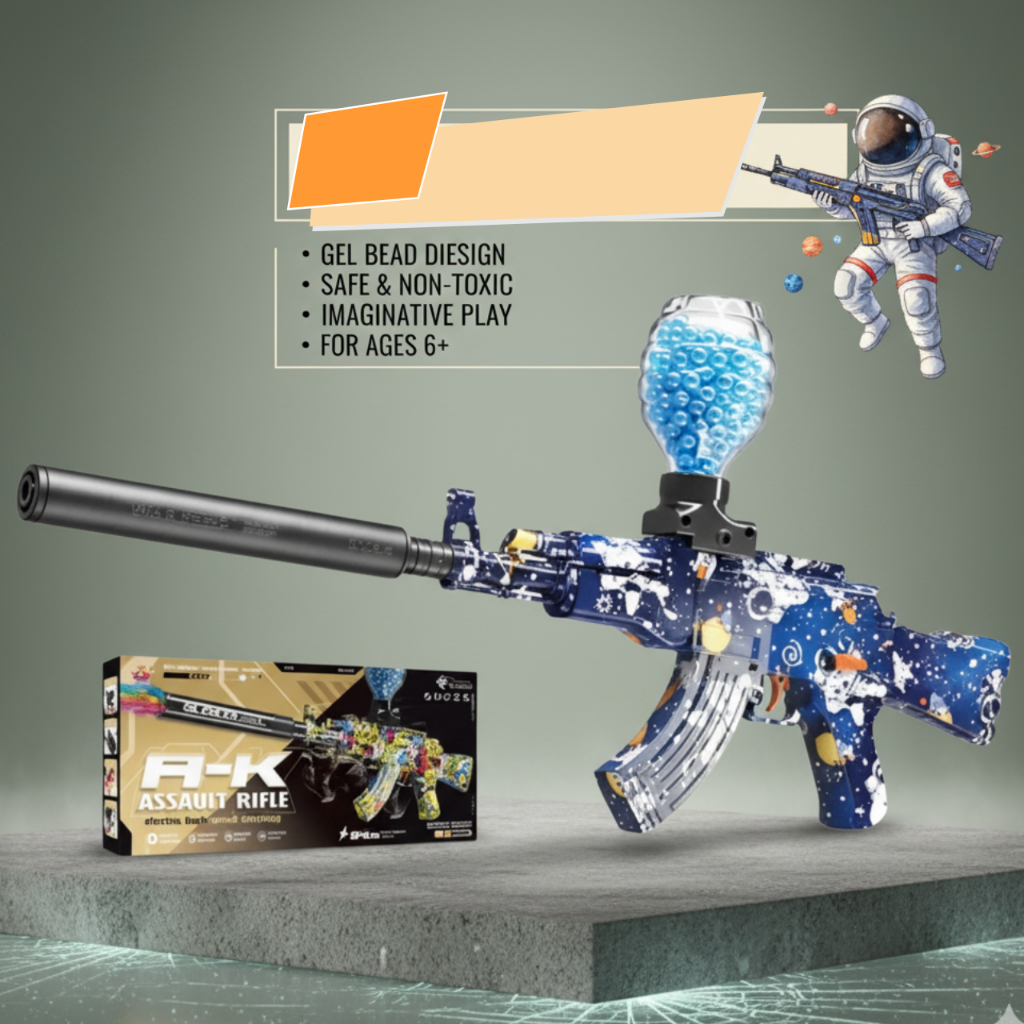 TEMBAKAN LAKI DISTRIBUTOR AIR PISTOL BLASTER WATER GEL PELURU TEMBAK GUN ELECTRIC MAINAN ANAK