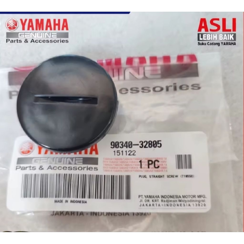 KOIN CVT TUTUP LOBANG BAK CVT MIO SPORTY SMILE SOUL ORIGINAL 90340-32805