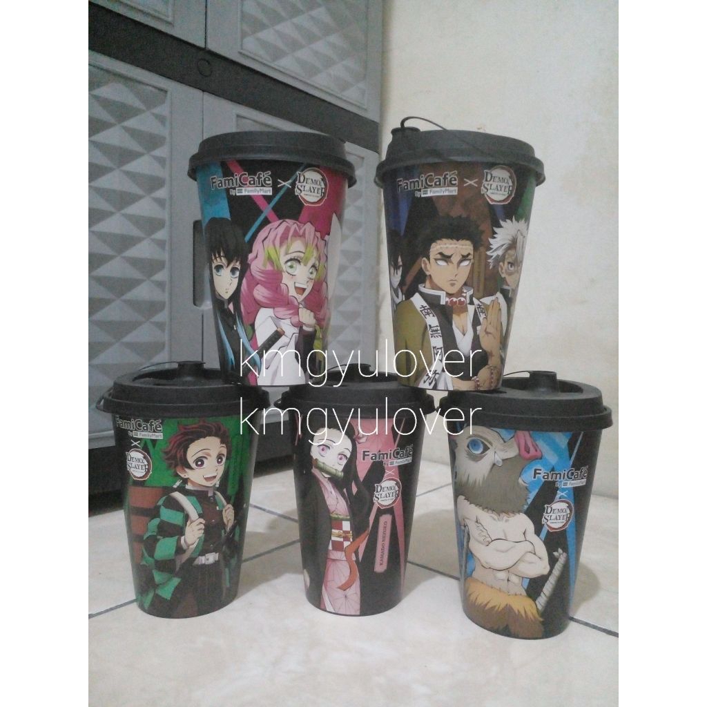 Merch Family Mart x Demon Slayer | Cup minuman Family Mart x Demon Slayer