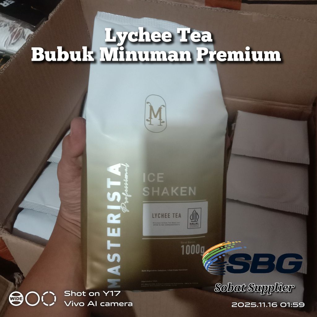 Masterista Lychee Tea Powder 1000 Gram