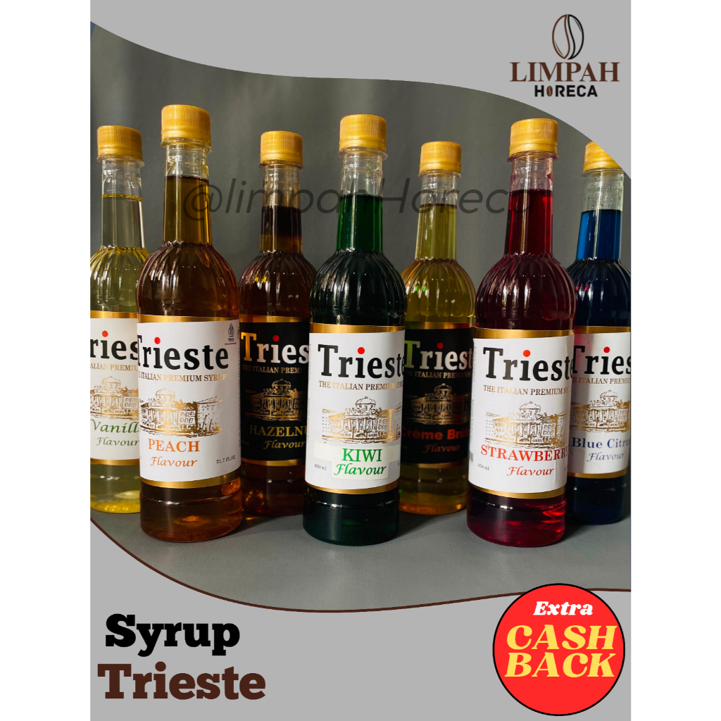 Trieste Syrup All Varian - Sirup Trieste Semua Rasa