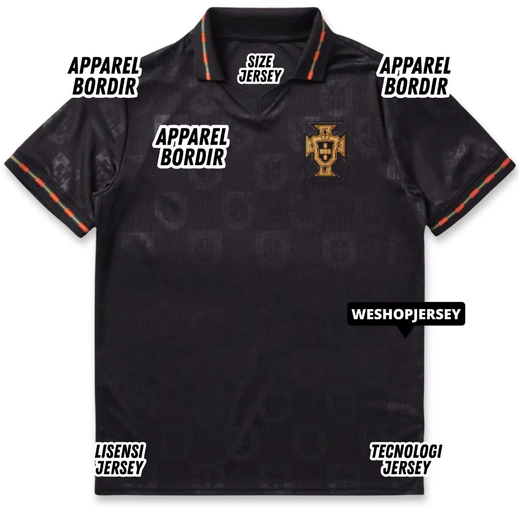Jersey Timnas Portugal Away World Cup 2026, Jersey Pildun Terbaru