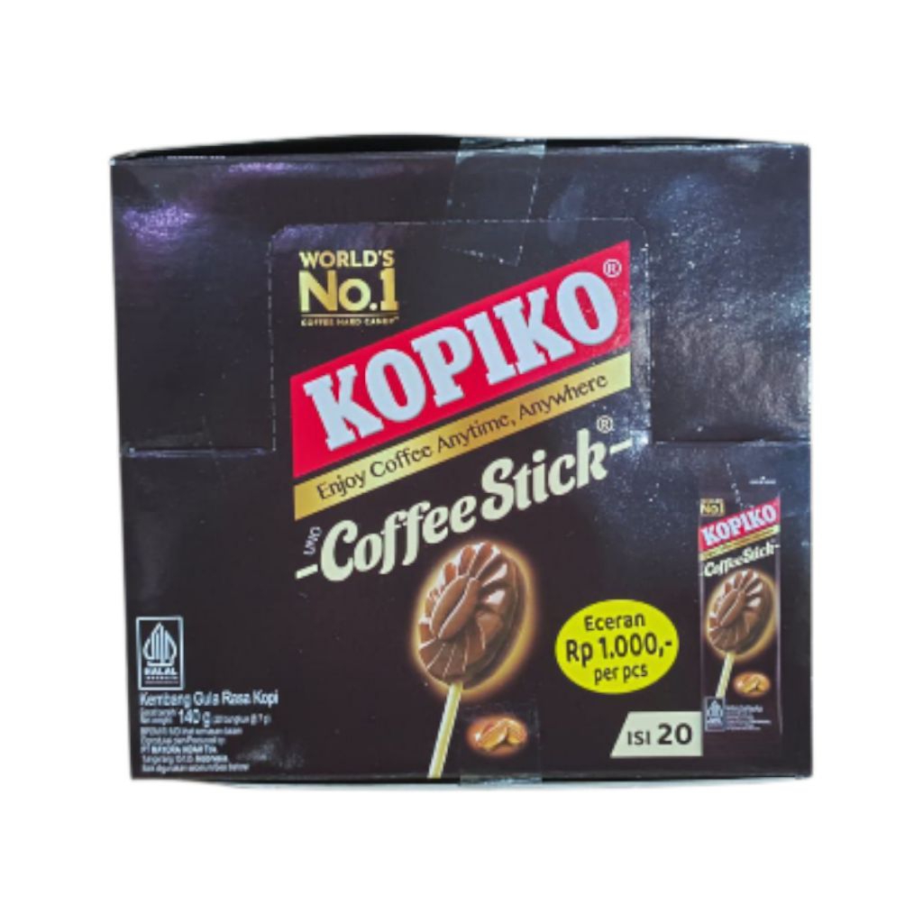 Kopiko Coffee Stick 20pcs x 7g | KOPIKO COFFE STICK 20PCS X 7GRAM