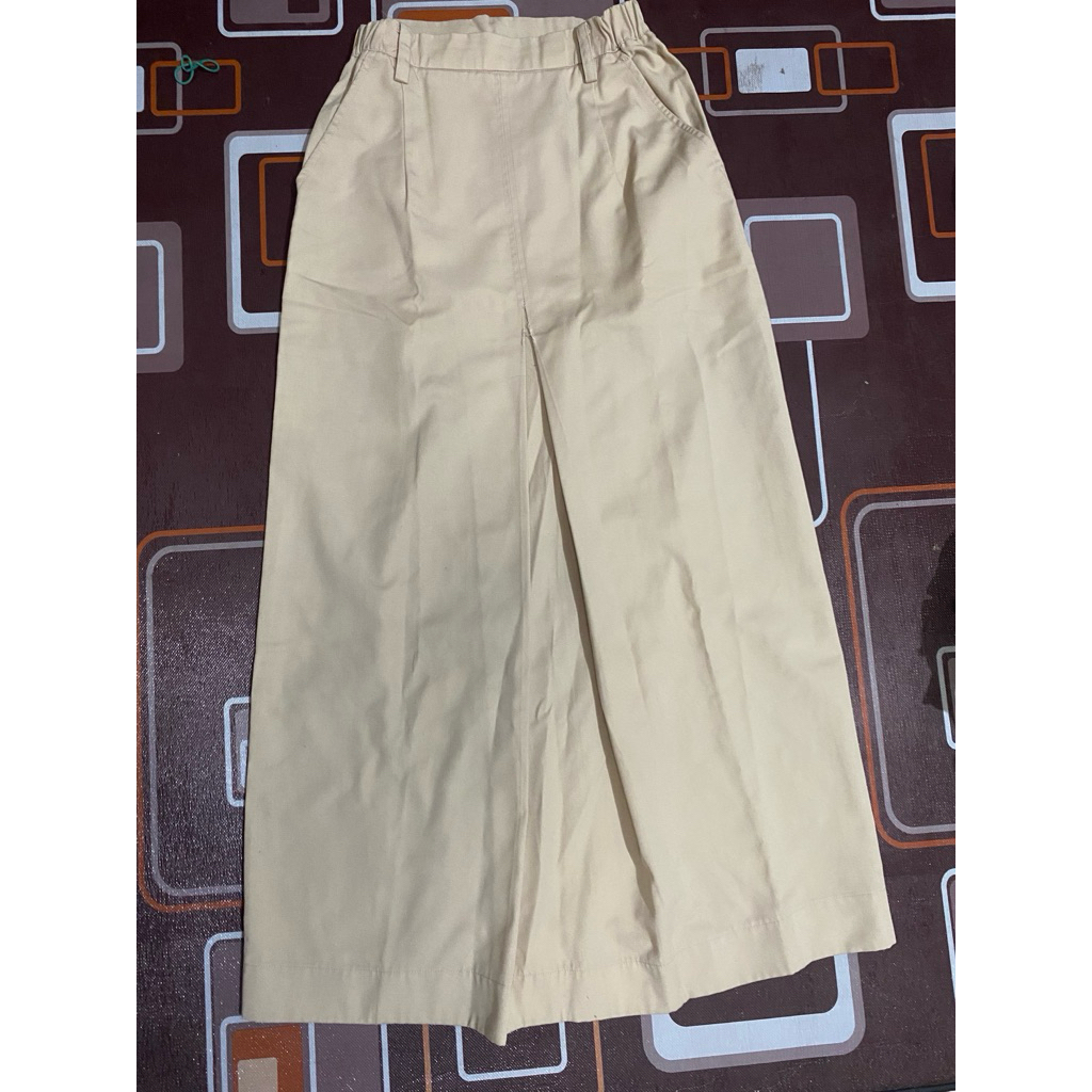 ROK PANJANG WANITA CREAM/KREM