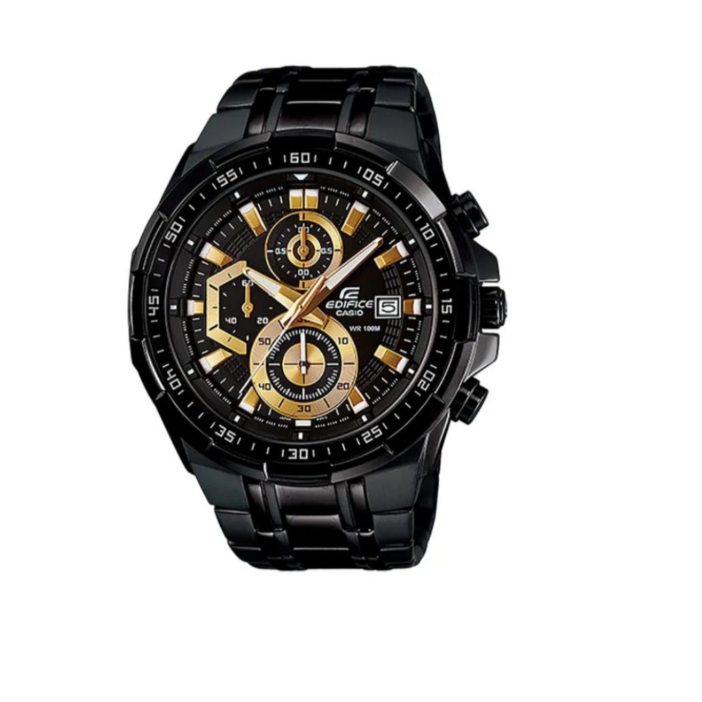 Jam Tangan Pria Casio Edifice EFR-539 Rantai Hitam