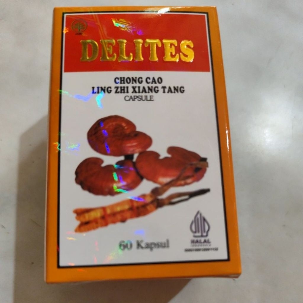 delites, chong cao ling zhi xiang tang capsul