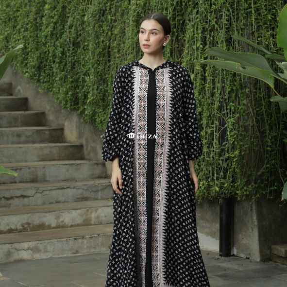 BATIK HUZA - KAFTAN BATIK WANITA KAFTAN YARETZI