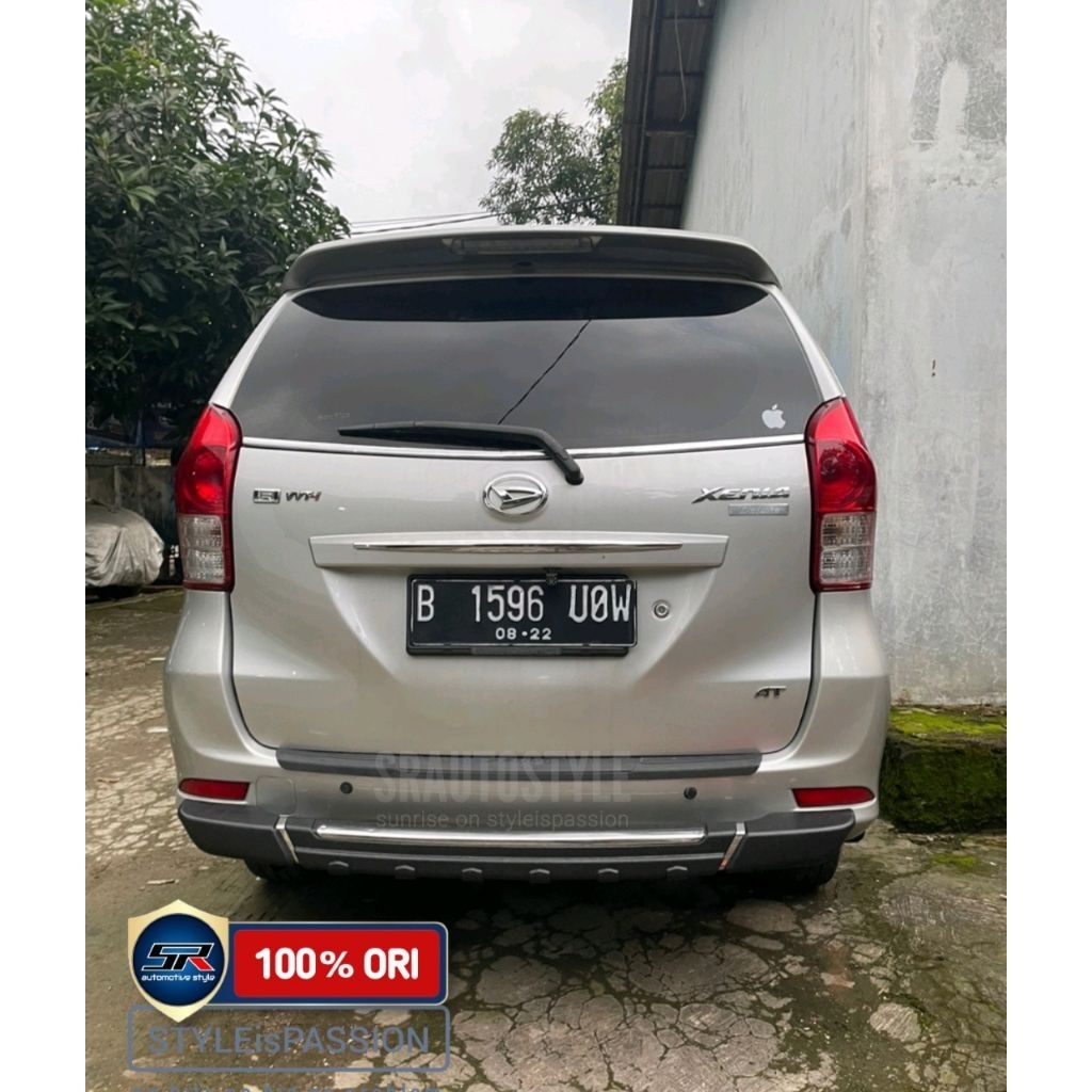Pelindung bemper belakang avanza 2012-2021