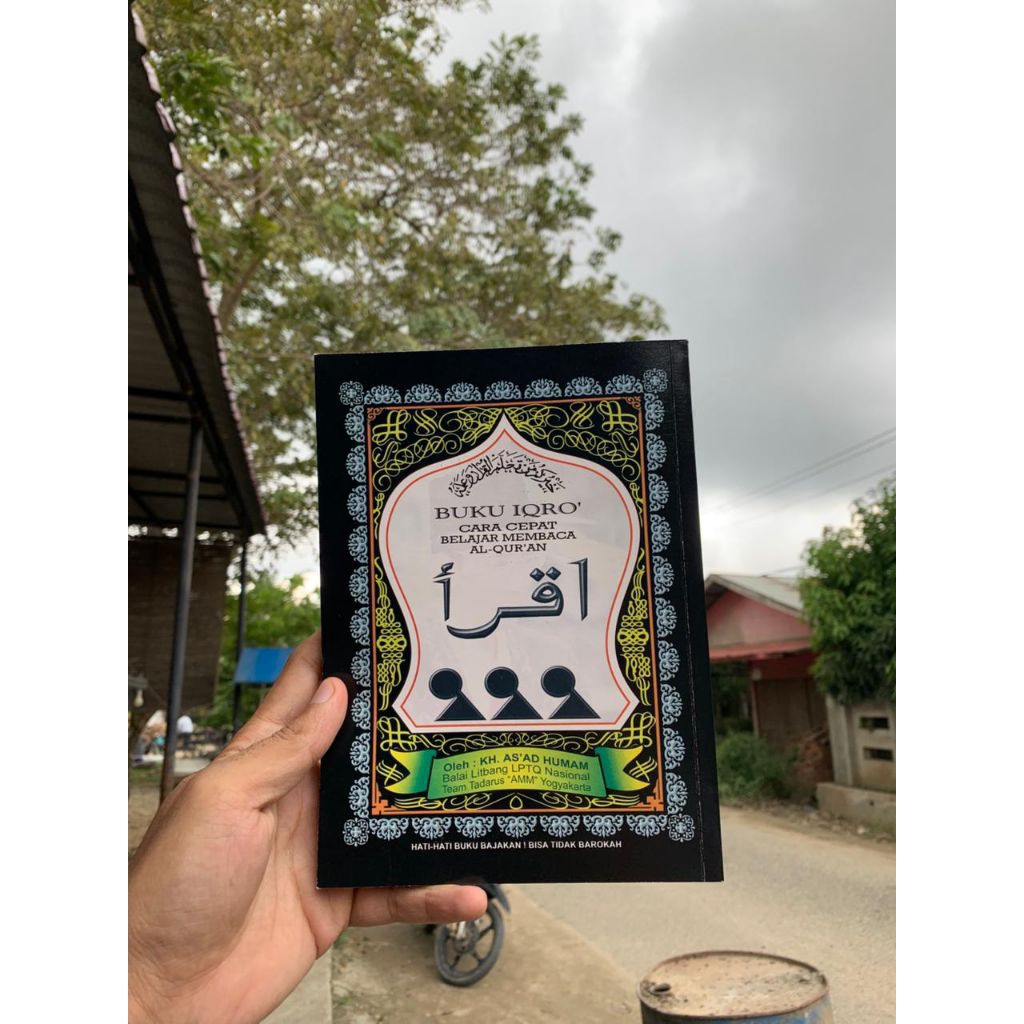 BUKU IQRO BESAR ORIGINAL UKURAN A5 | IQRO 1-6